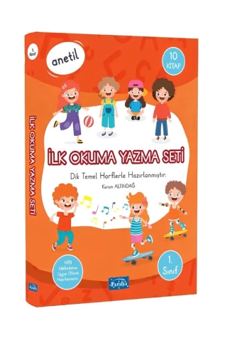 1. Sınıf Anetil İlk Okuma Yazma Seti - 10 Kitap