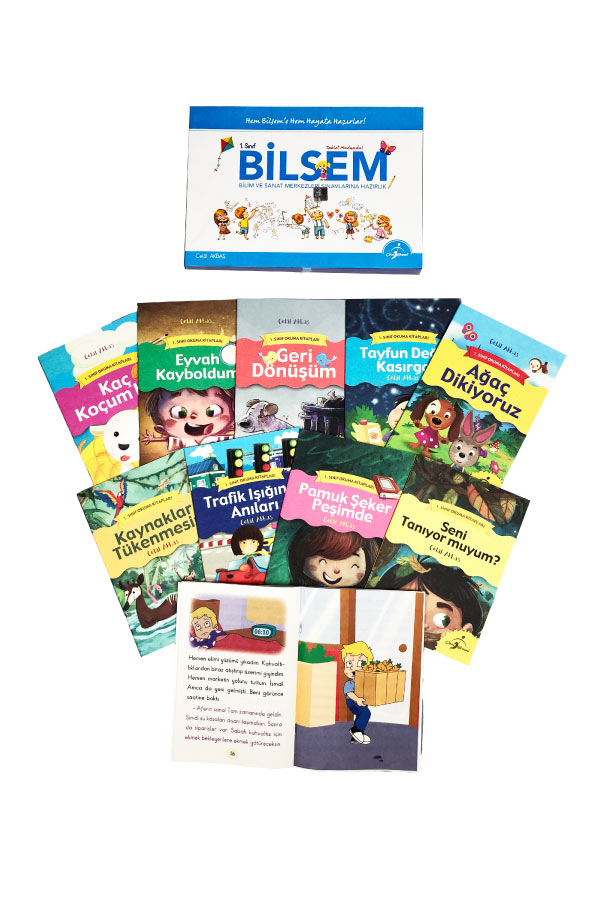 1. Sınıf Bilsem Ve Okuma Seti - 11 Kitap