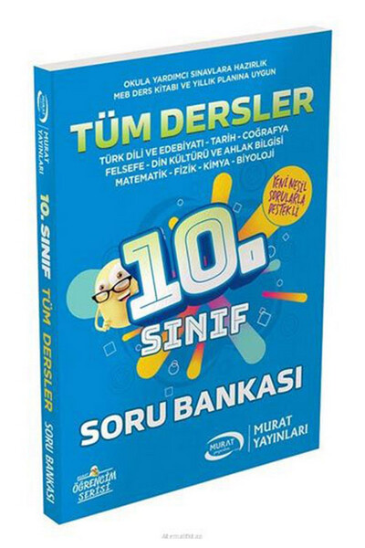 10. Sınıf Tüm Dersler Soru Bankası - Murat Yayınları