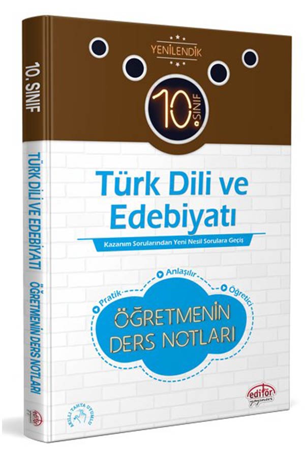10. Sınıf Türk Dili ve Edebiyatı Öğretmenin Ders Notları