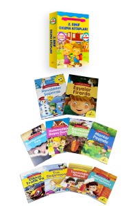 2. Sınıf Okuma Kitapları Seti - 10 Kitap - 480 Sayfa