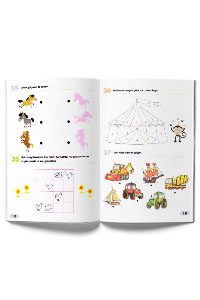 365 Dikkat ve Zeka Güçlendirici Etkinlikler Seti 8 Kitap 3-6 Yaş Çocuklar İçin - 2
