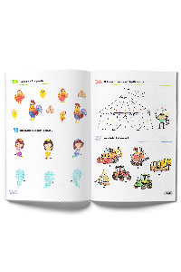 365 Dikkat ve Zeka Güçlendirici Etkinlikler Seti 8 Kitap 3-6 Yaş Çocuklar İçin - 4