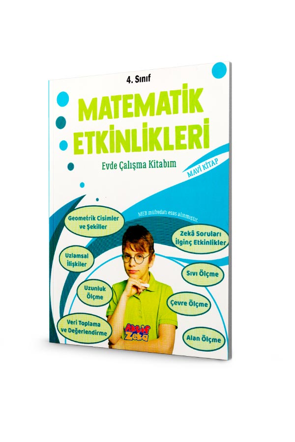 4.sınıf Matematik Etkinlikleri - Mavi Kitap