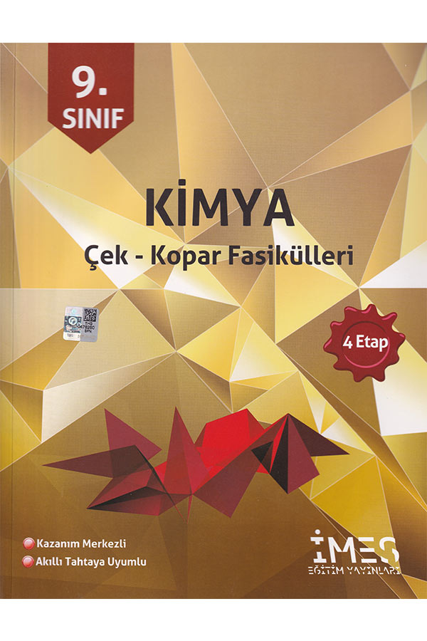 9.sınıf Kimya Çek - Kopar Fasikülleri 4 Etap