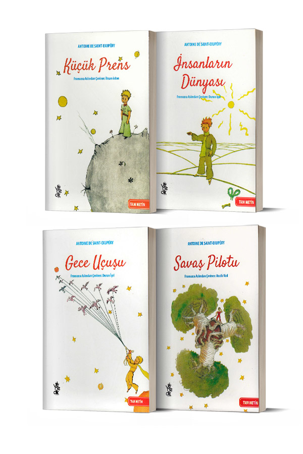 Antoine De Saint Exupery Serisi - 4 Kitap