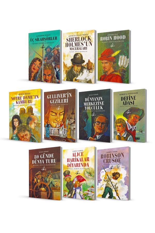 Çocuklar İçin Kütüphane Seti - 10 Kitap