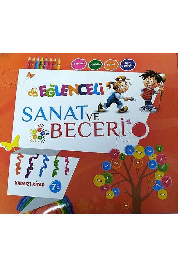 Eğlenceli Sanat Ve Beceri - Kırmızı Kitap