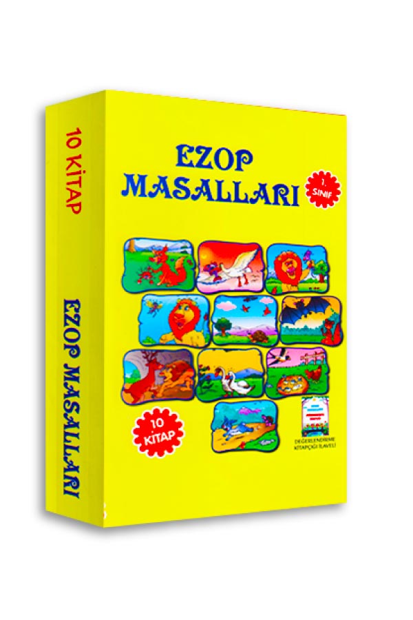 Ezop Masalları 10 Kitap - Parıltı Yayınları
