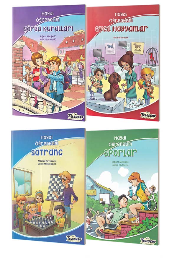 Haydi Öğrenelim Seti - 4 Kitap