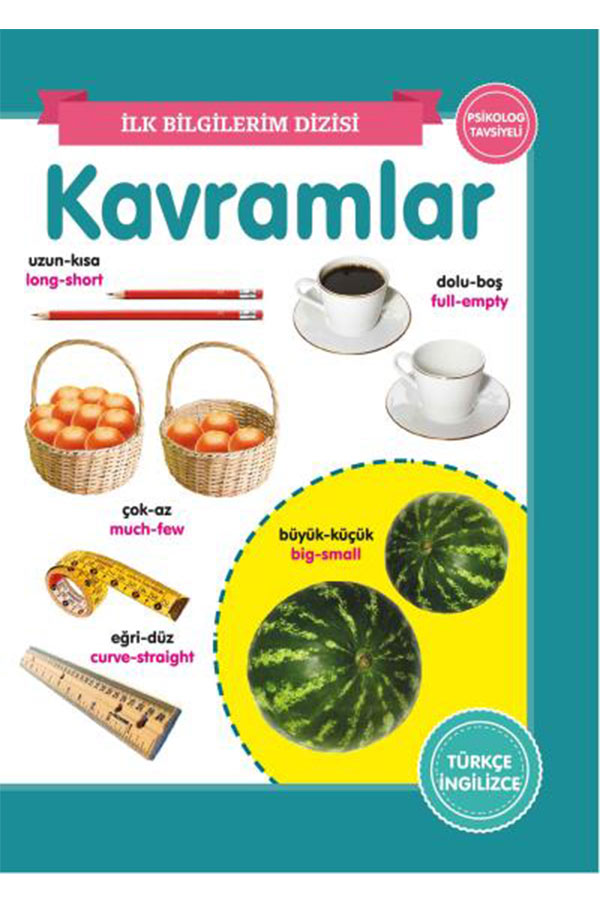 Kavramlar  İlk Bilgilerim Dizisi 0-6 Yaş Yayınları