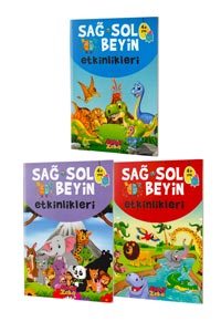 Sağ ve Sol Beyin Etkinlikleri Seti 4 Yaş