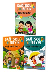 Sağ ve Sol Beyin Etkinlikleri Seti 5 Yaş