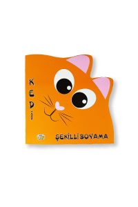Şekilli Boyama - Kedi