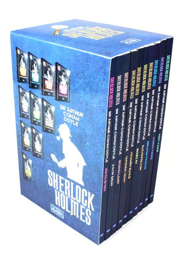 Sherlock Holmes Seti 10 Kitap Kutulu Parıltı Yayınları Edebiyat