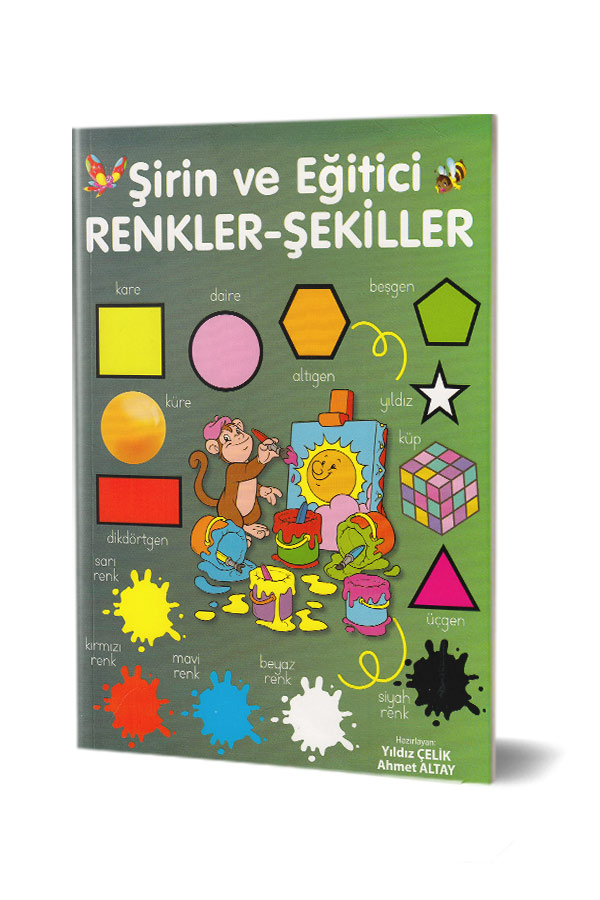 Şirin Ve Eğitici Renkler - Şekiller - Parıltı Yayınları