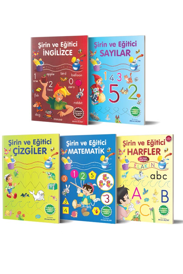 Şirin Ve Eğitici Serisi 5 Kitap - Parıltı Yayınları