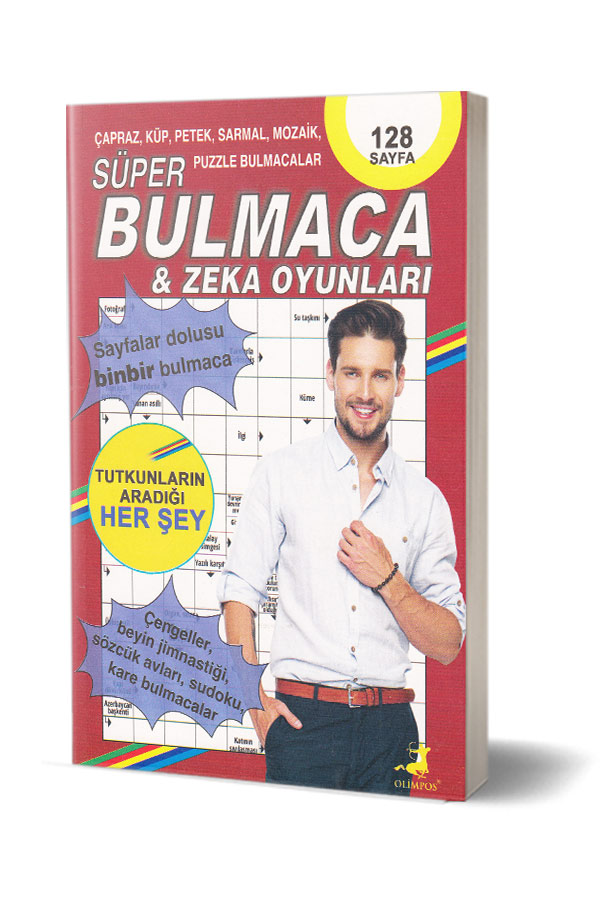 Süper Bulmaca Ve Zeka Oyunları - Bordo Kitap