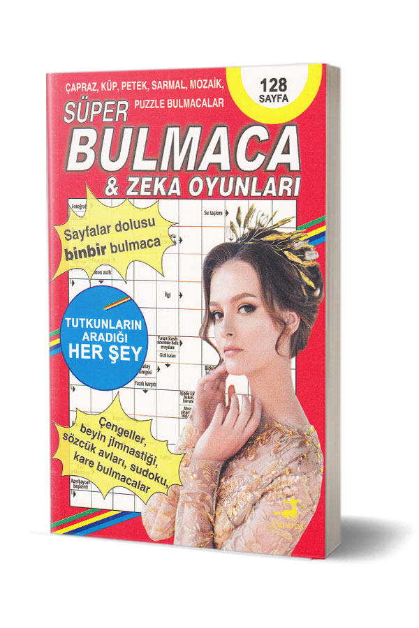 Süper Bulmaca Ve Zeka Oyunları - Kırmızı Kitap