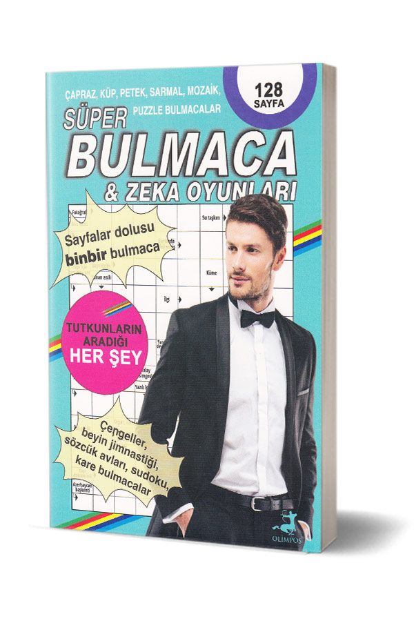 Süper Bulmaca Ve Zeka Oyunları - Turkuaz Kitap