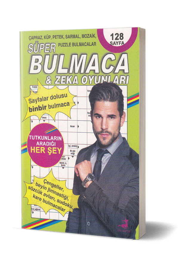 Süper Bulmaca Ve Zeka Oyunları - Yeşil Kitap