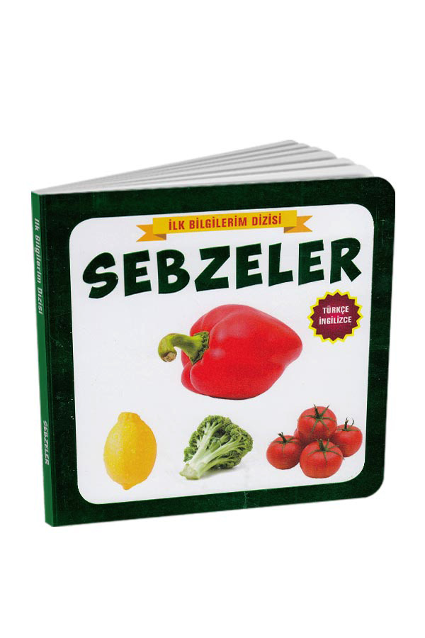 Türkçe - İngilizce İlk Bilgilerim Dizisi - Sebzeler