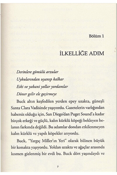Yabanın Çağrısı - Çocuk Klasikleri - Ciltli - 3